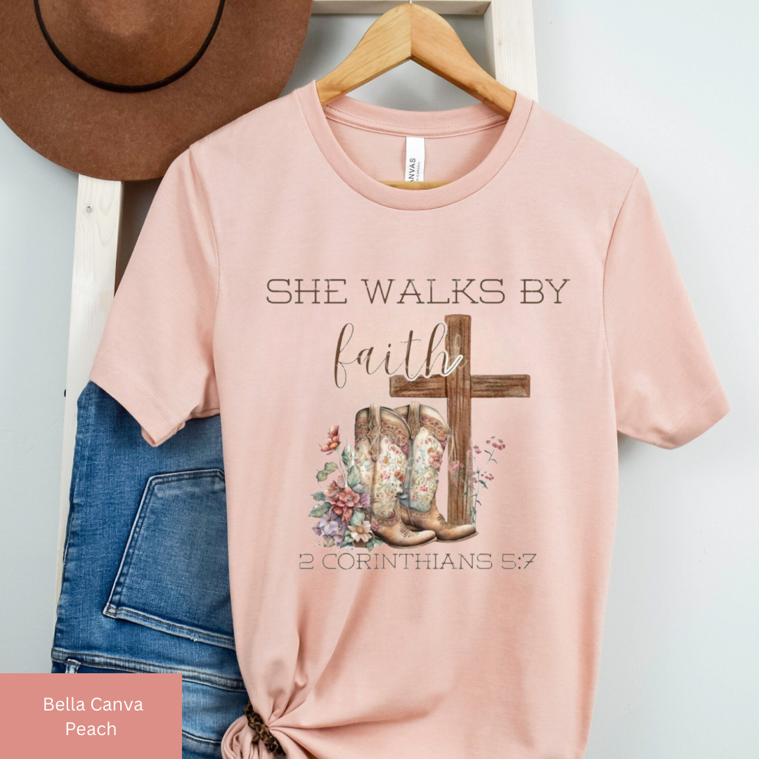 She Walks by Faith
