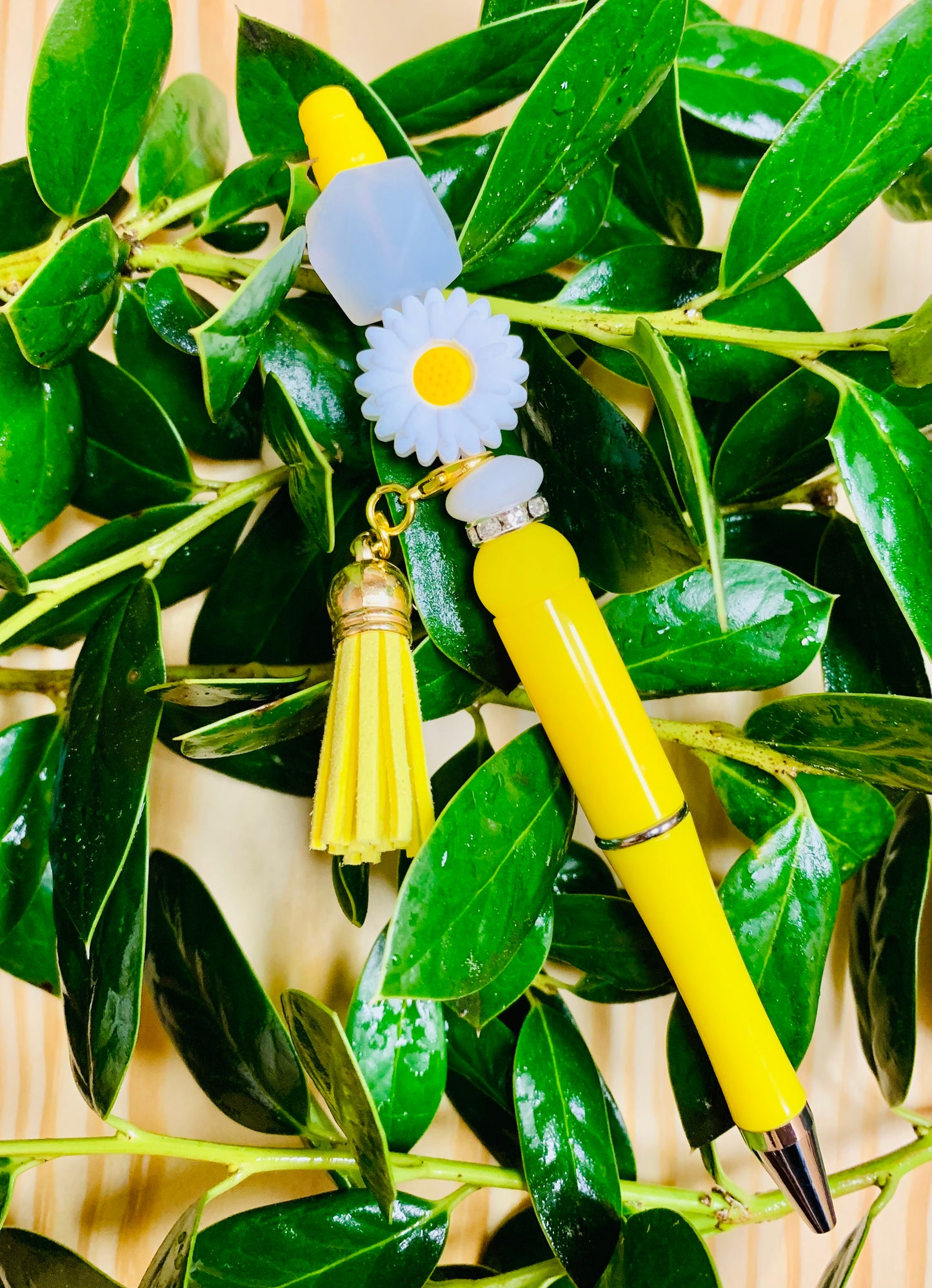 Daisy Beaded Pen