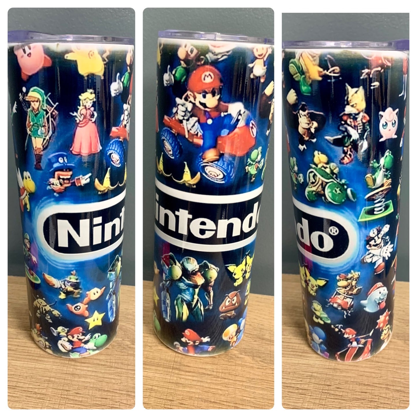 Nitendo Character 20 oz tumbler