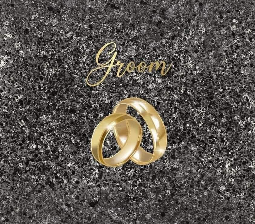 Groom with Gold Rings