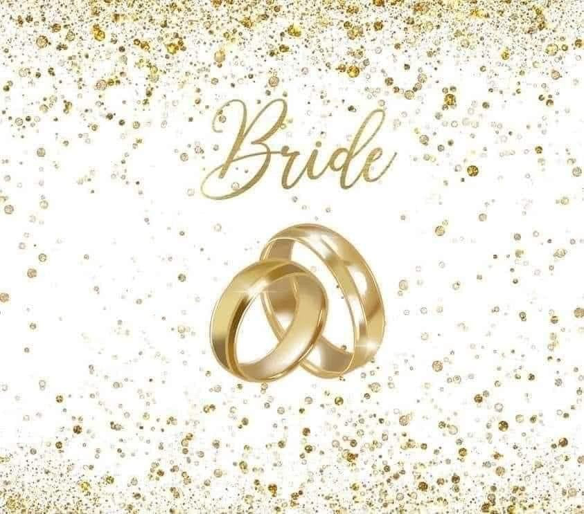 Gold Bride with Gold Rings