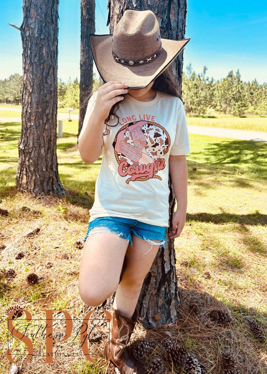 Long Live Cowgirl DTF