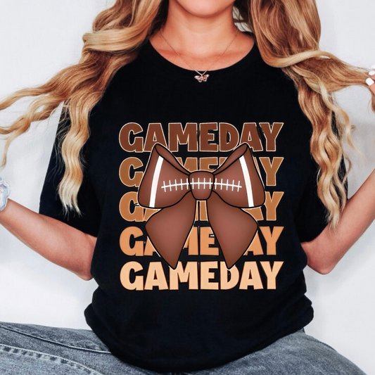 Gameday Football Bow