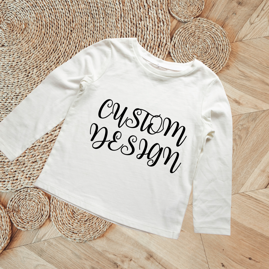 Custom Kid's Long Sleeve Shirt