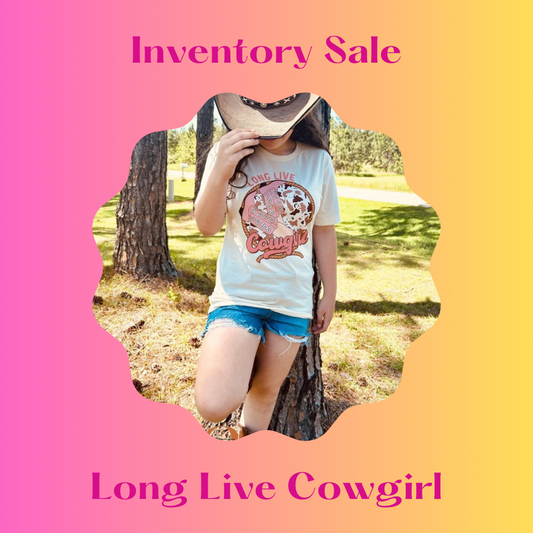Long Live Cowgirl DTF