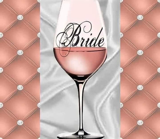 Bride Wine Glass