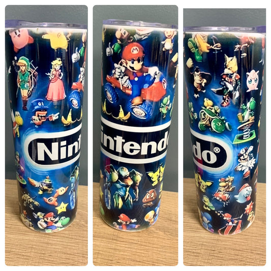 Nitendo Character 20 oz tumbler